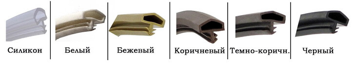 Палітра кольорів Ущільнювач 1522