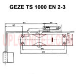 Доводчик Geze TS 1000